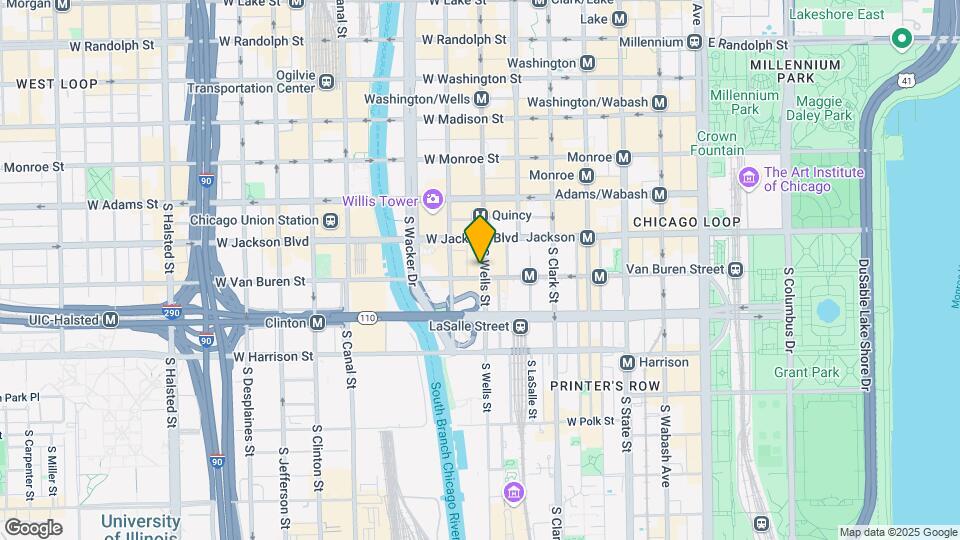 330 S. Wells St Mapa y Detalles de la Ubicación