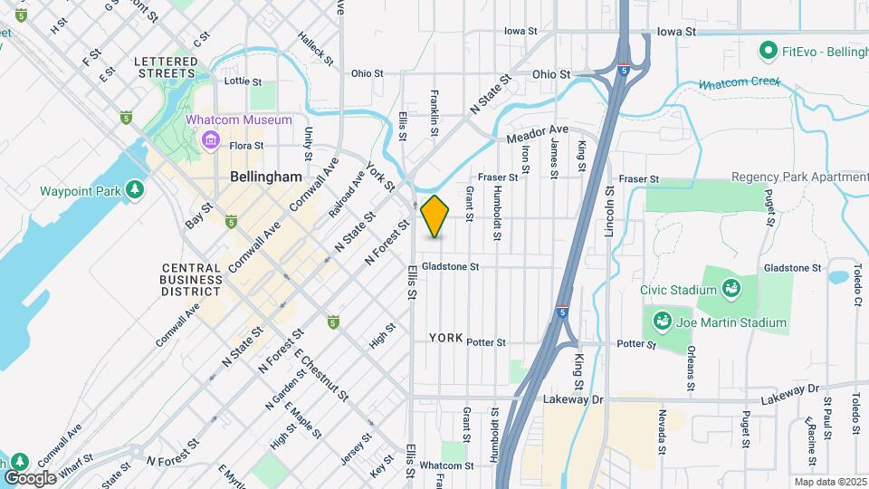 1517 Franklin St Map and Location Details