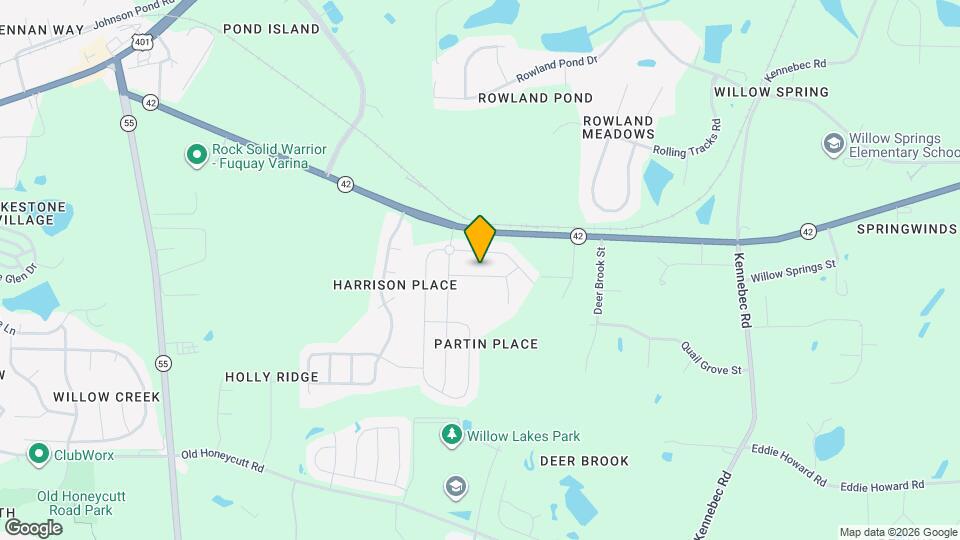 3321 Sandy Meadow Dr Map and Location Details
