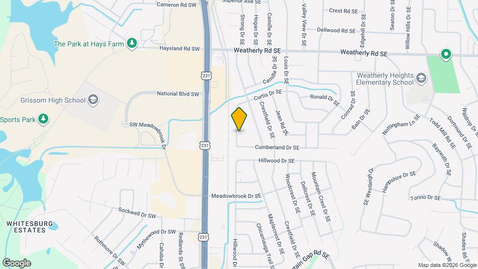 200 Curtis Cir SE Map and Location Details