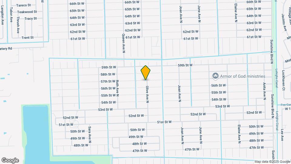 3201 57th St W Map and Location Details