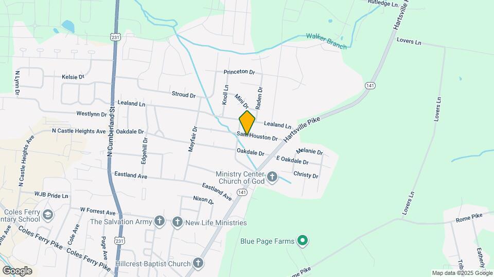 420 Sam Houston Dr Map and Location Details