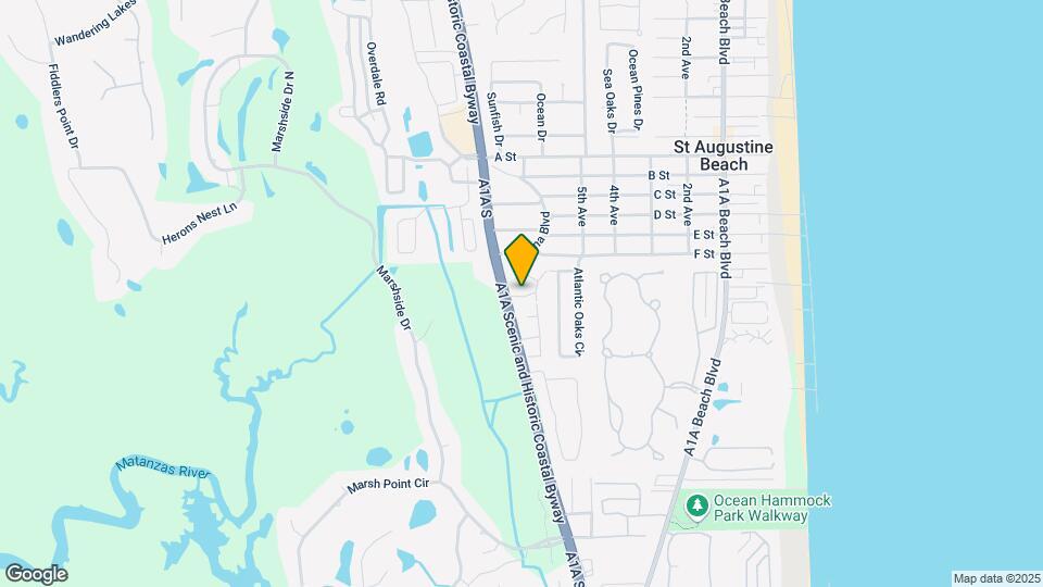 616 Bowers Ln Map and Location Details