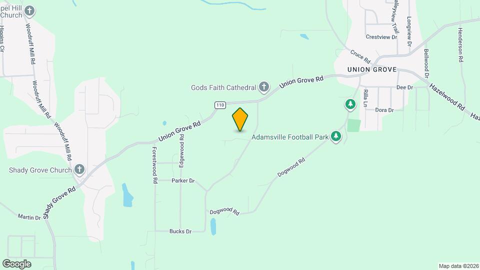 4517 Sunday Dr Map and Location Details