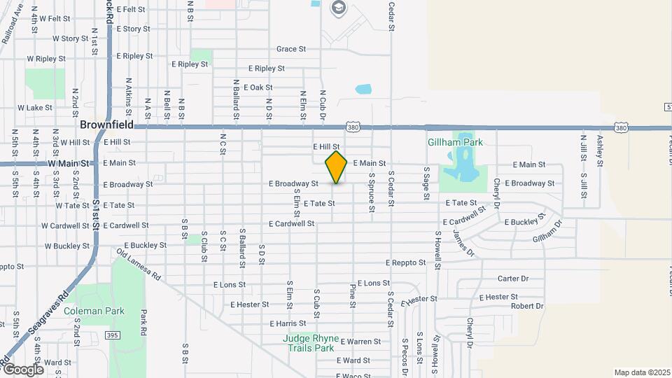 1212 E Broadway St Mapa y Detalles de la Ubicación