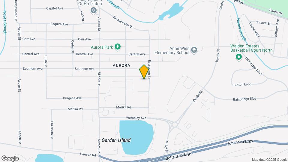 1080 Evergreen St, Unit 2 Map and Location Details