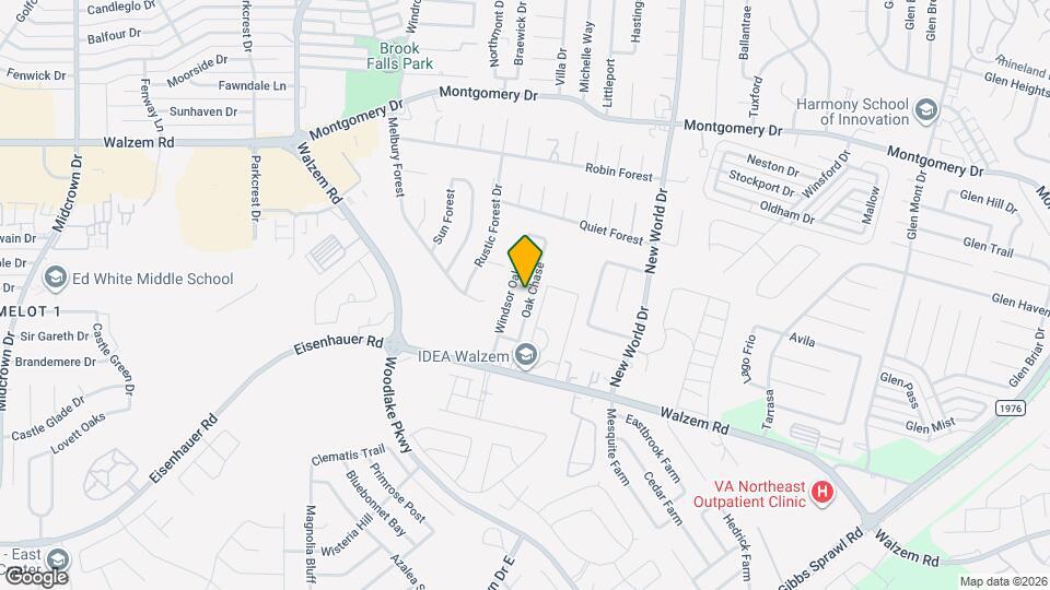 7557 Oak Chase Mapa y Detalles de la Ubicación