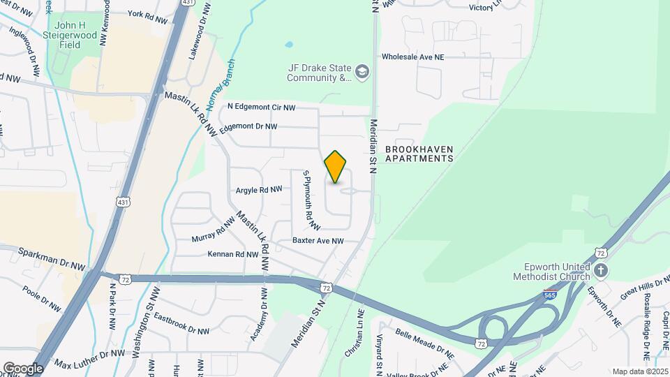 206 Delaware Cir NW Map and Location Details