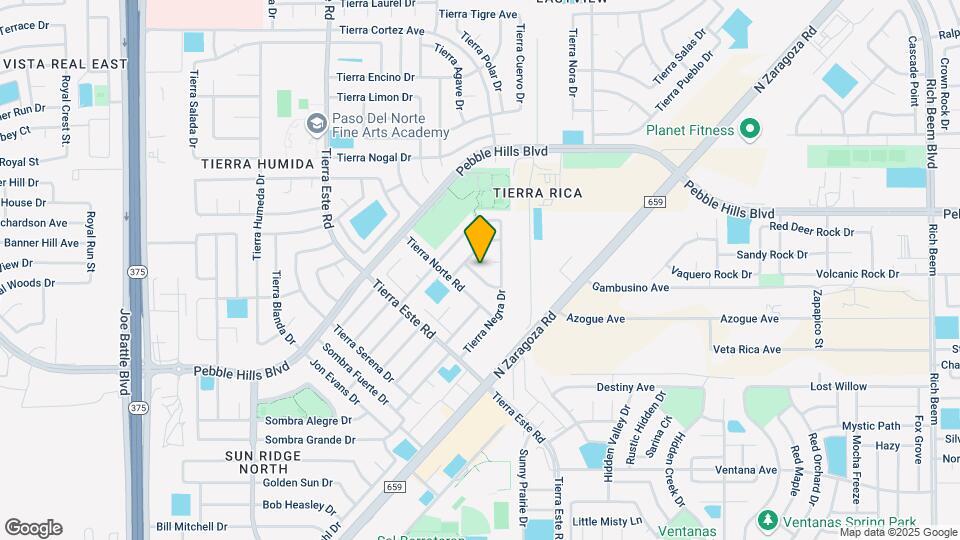 12577 Tierra Dura Dr Map and Location Details