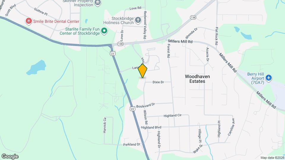 205 Wilson Rd Map and Location Details