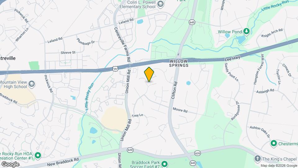 13395 Caballero Way Mapa y Detalles de la Ubicación