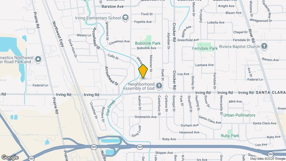 2755 Kalmia St Map and Location Details