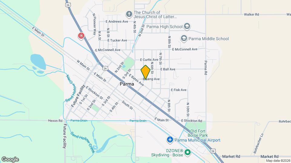 412 N 5th St Map and Location Details