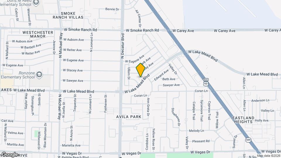 4520 W Lake Mead Blvd Mapa y Detalles de la Ubicación