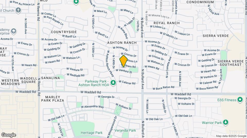 14856 W Ventura St Map and Location Details