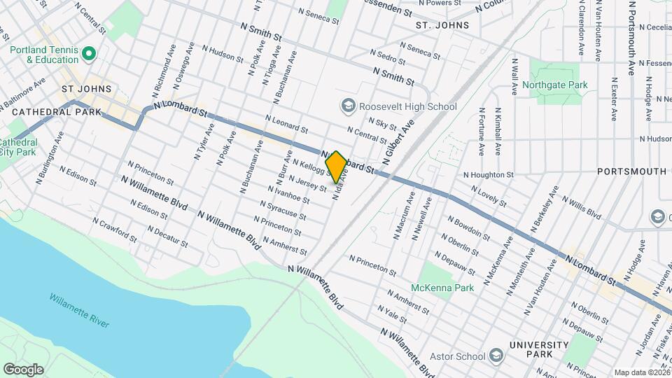 6905 N Jersey St Map and Location Details