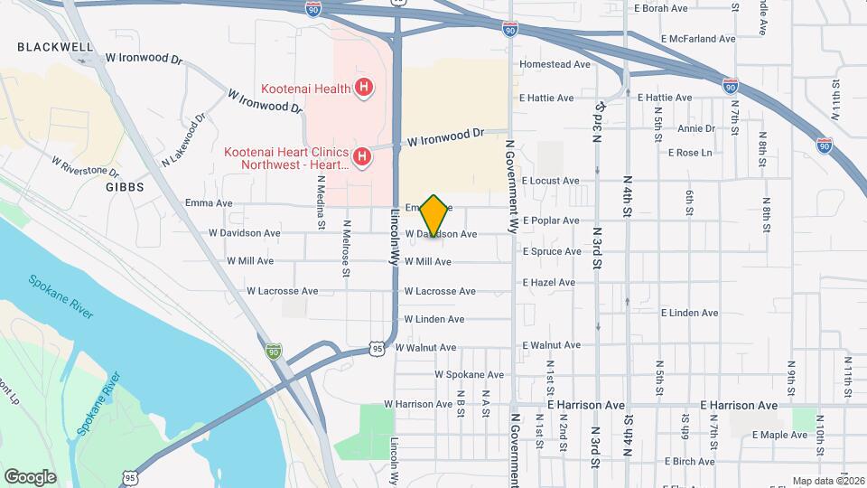 408 W Davidson Ave Mapa y Detalles de la Ubicación