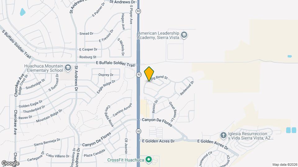 4116 Rocky Mountain Way Map and Location Details