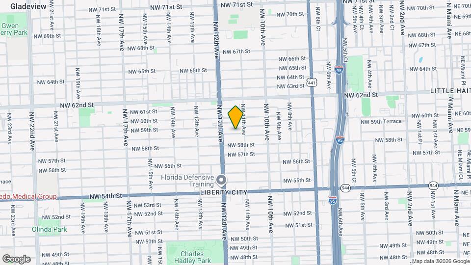 1131 NW 58th Ter, Unit 1131 Mapa y Detalles de la Ubicación