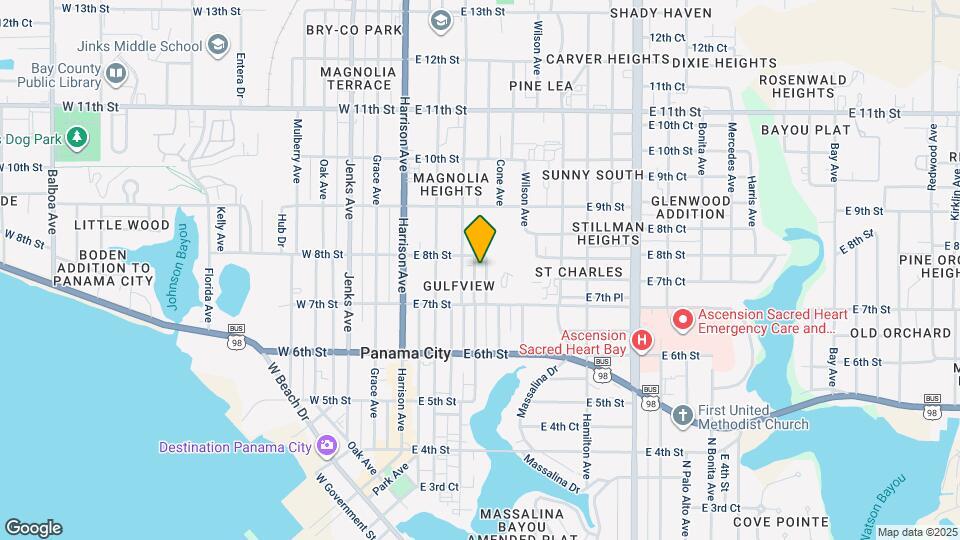 729 Harmon Ave Mapa y Detalles de la Ubicación