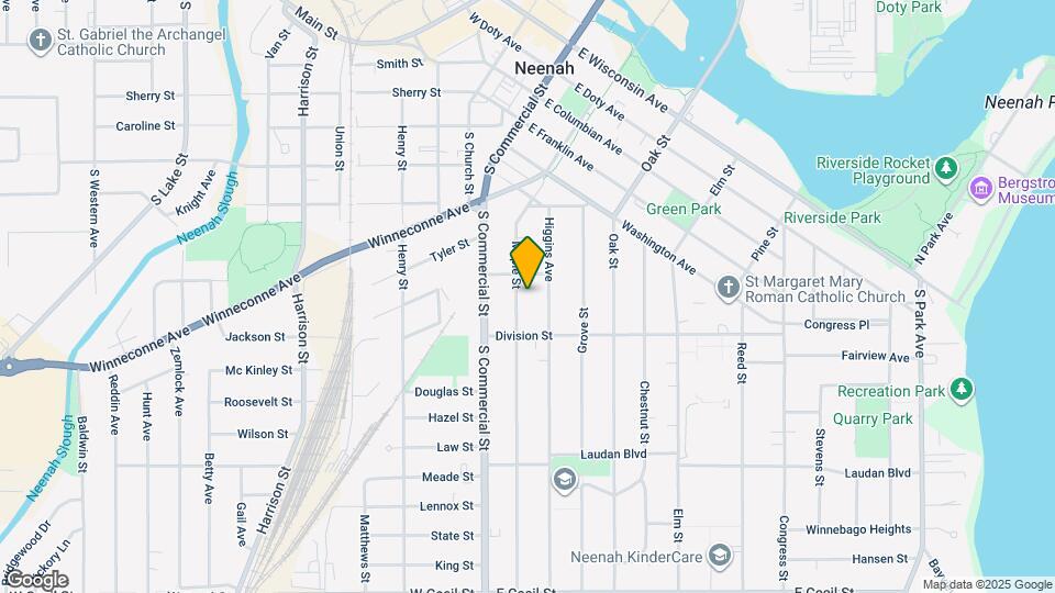 614 Maple St Map and Location Details
