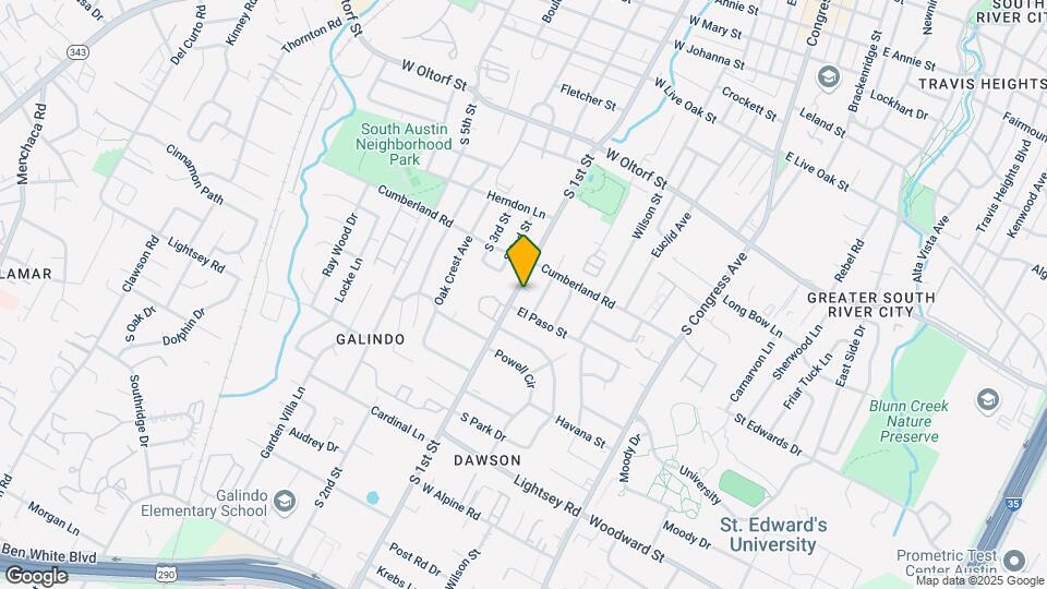 2715 S 1st St Map and Location Details