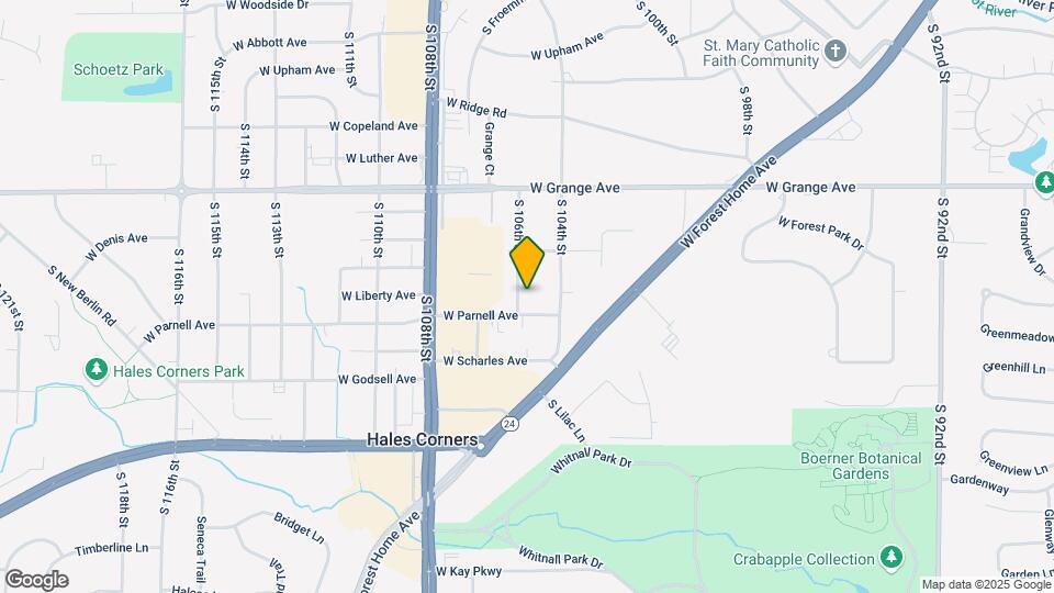 5642 S 106th St Map and Location Details