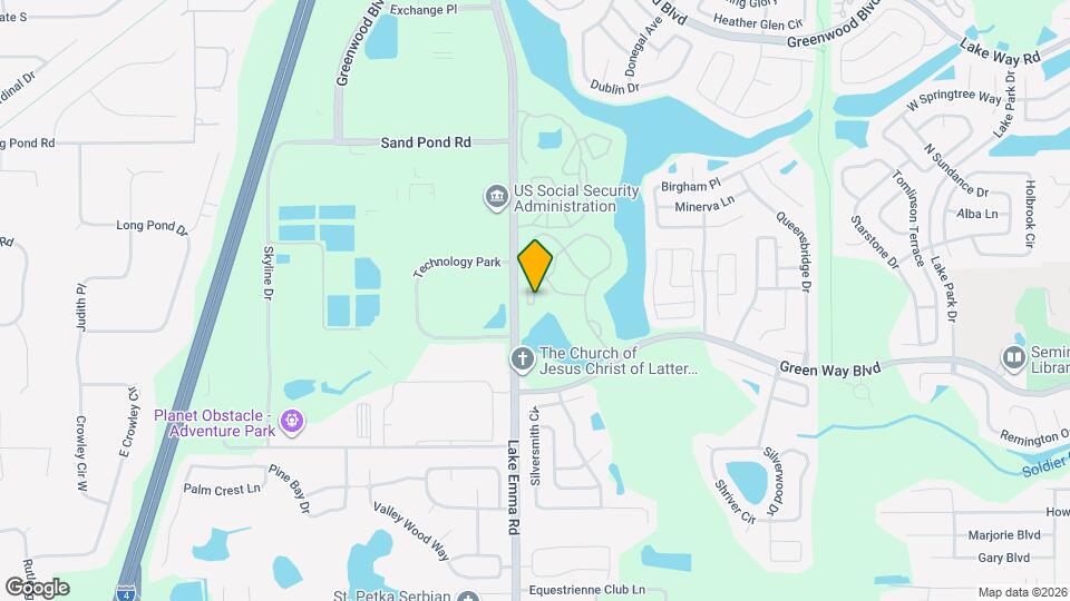 Lake Mary Residences LLC Map and Location Details