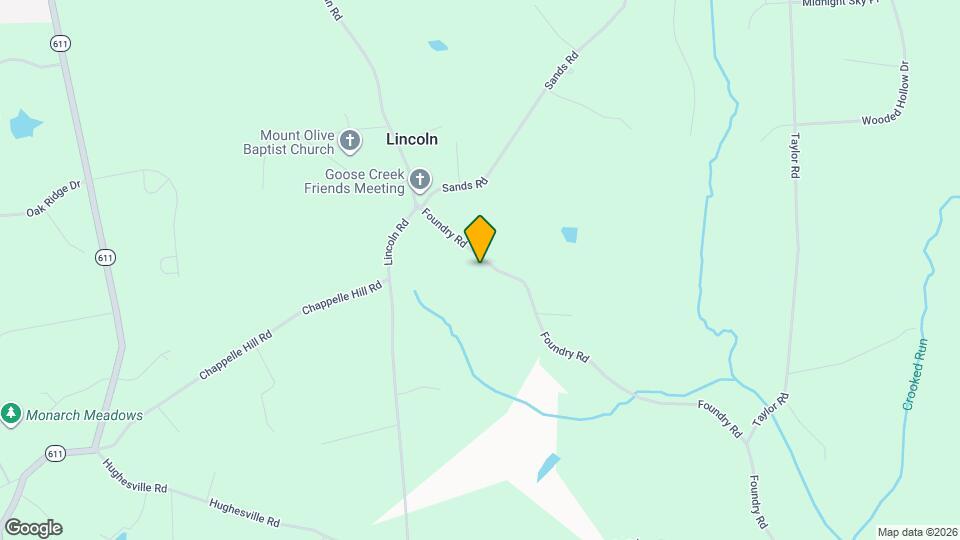 18279 Foundry Rd Map and Location Details