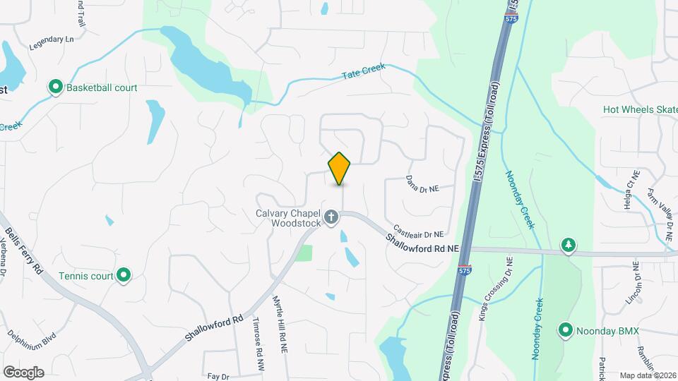 4807 Shallow Farm Dr NE Map and Location Details