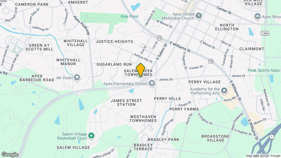 1405 Regents Ln Map and Location Details