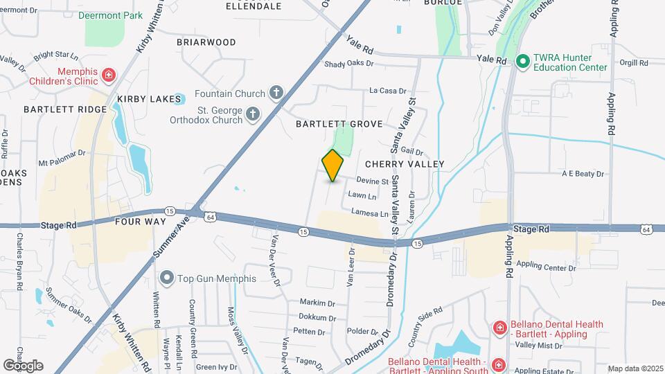 2974 Crowell St Map and Location Details