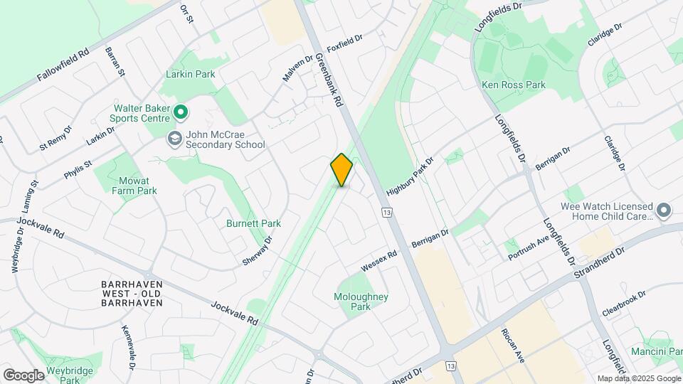 9 Glacier St Map and Location Details