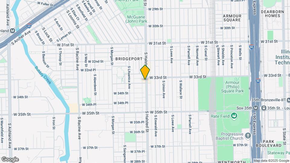 3326 S Halsted St Mapa y Detalles de la Ubicación