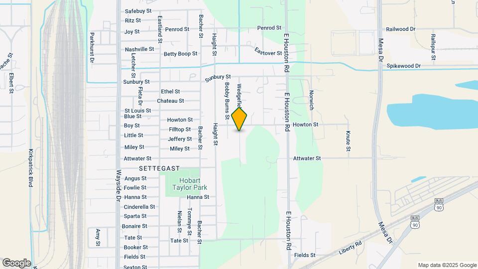 6013 Wedgefield St Map and Location Details