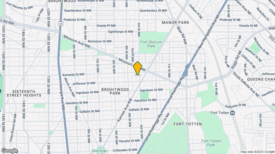 5414 3rd St NW Map and Location Details