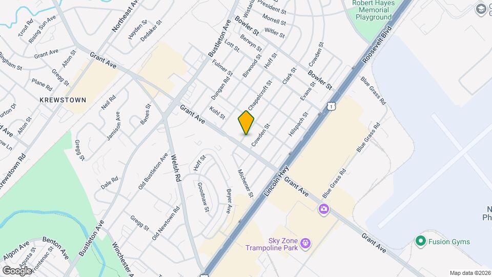 9513 Clark St Map and Location Details