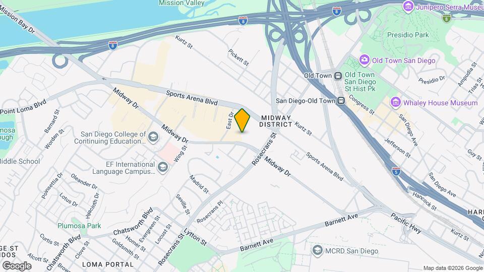 3142 Midway Dr Map and Location Details