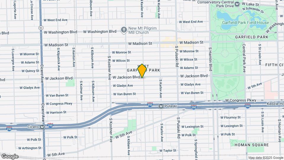 4209 W Jackson Blvd Map and Location Details