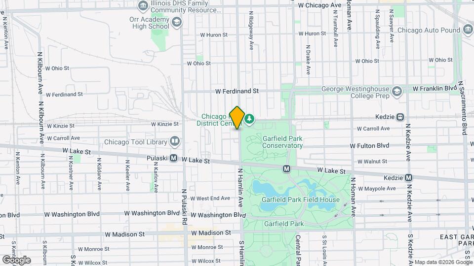 368 N Hamlin Ave, Unit J08P Map and Location Details