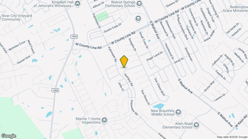 1662 Sunspur Rd Map and Location Details