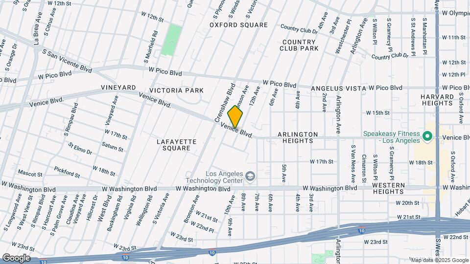 4108 Venice Blvd. Map and Location Details