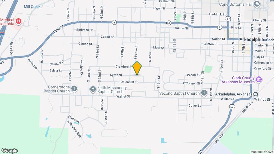 1731 Sylvia St Map and Location Details