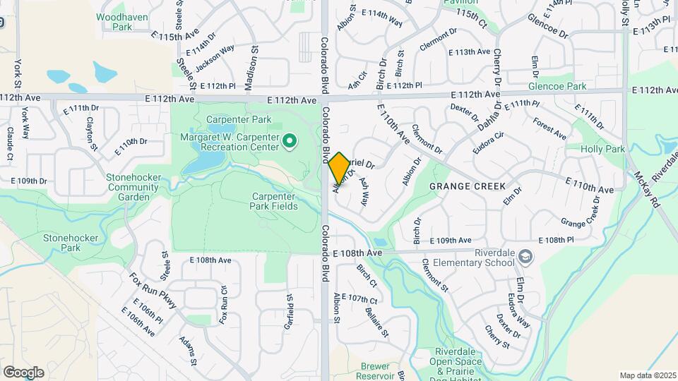 10941 Albion Dr Map and Location Details