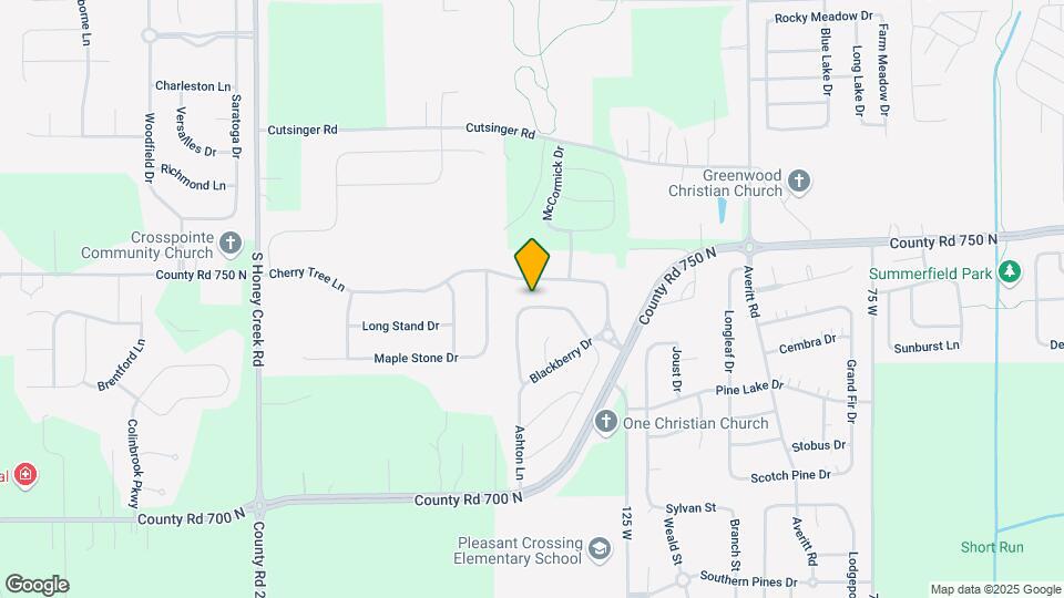 874 Rosewood Dr Map and Location Details