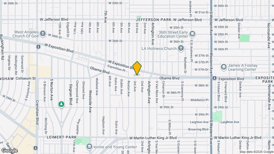2229 Obama Blvd Map and Location Details