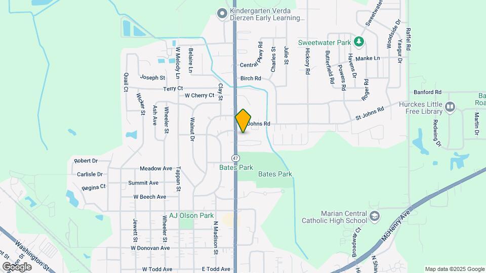 Silver Creek Apartments Map and Location Details