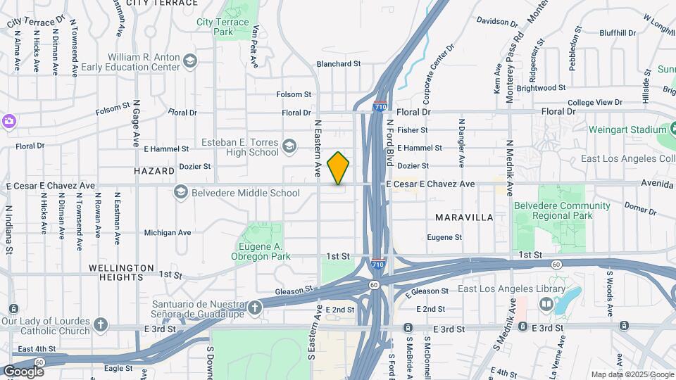 4334 E Cesar E Chavez Ave Map and Location Details