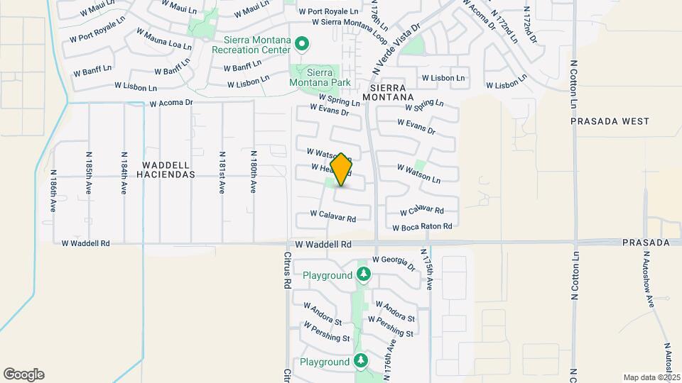 17771 W Ventura St Map and Location Details
