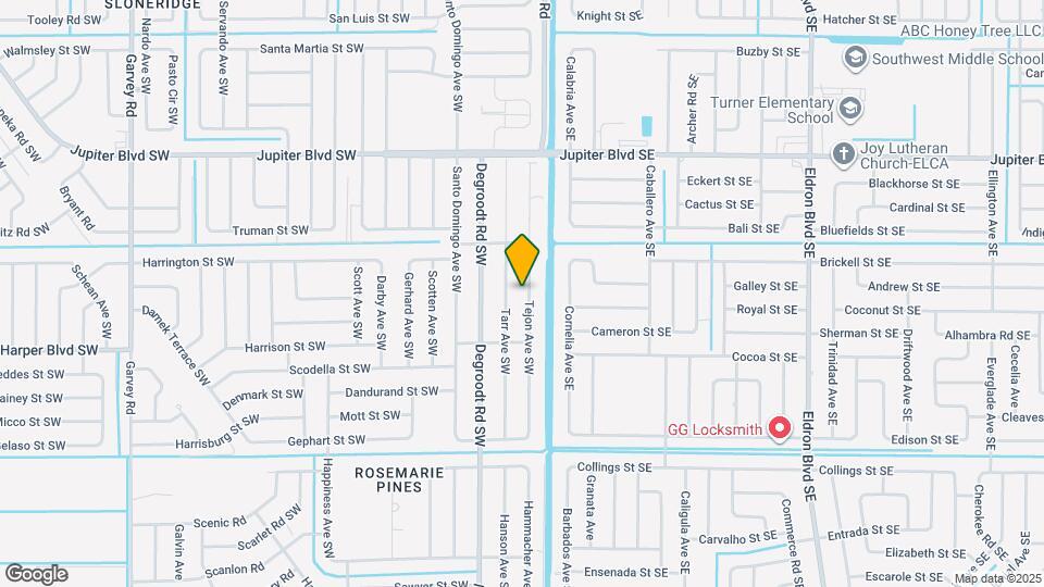 700 Tejon Ave SW Map and Location Details